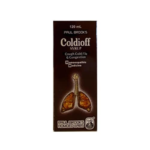 Paul Brooks Coldioff Syp 120ml (cough And Cold Remedy)
